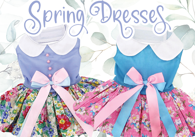 Doggie Design Spring Dresses