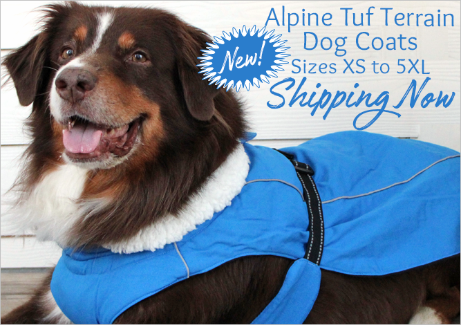 Doggie Design Alpine Tuf Terrain Dog Coat