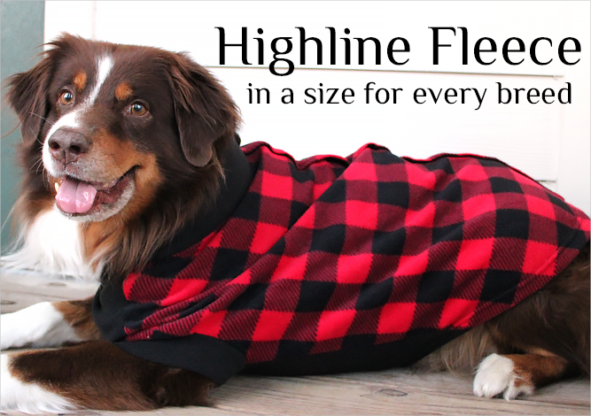 Doggie Design Highline Fleece New Plaid Patterns