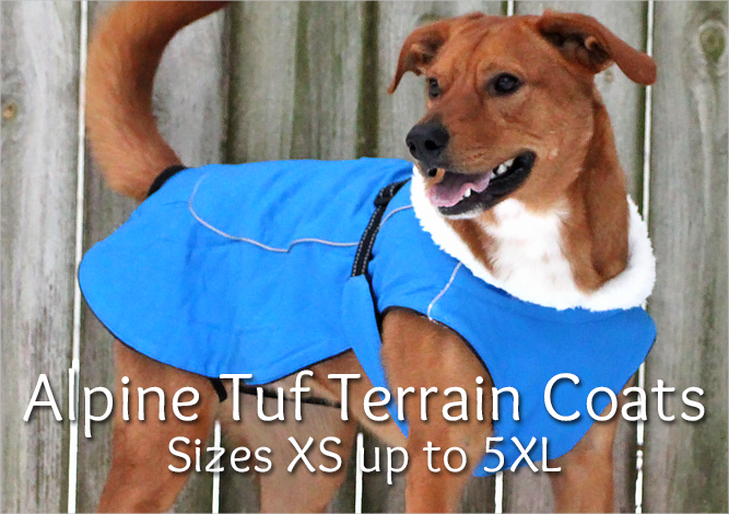 Doggie Design Alpine Tuf Terrain Dog Coat