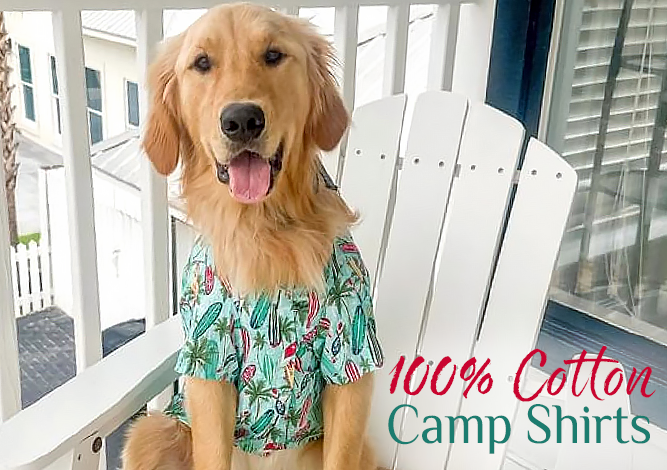 Doggie Design Camp Shirts