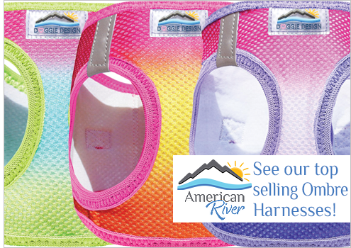 Doggie Design American River Ombre Harnesses