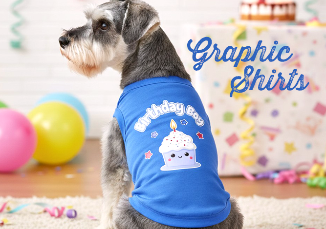 Doggie Design Graphic Shirts